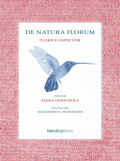 Title details for De natura florum by Clarice Lispector - Available